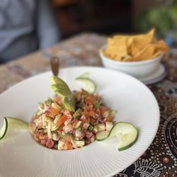 Mayan Fusion - Octopus ceviche