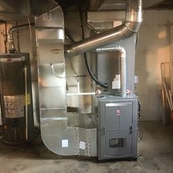 Bettius HVAC - Rheem Gas Furnace with AC