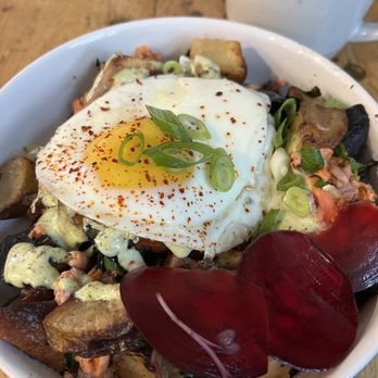 Bastion - Salmon Hash - New American Near Me - Portland, Oregon
