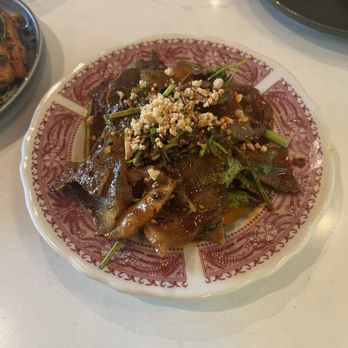 Peter Chang - Beef tendon and shank with chili oil and peanuts - Dim Sum Near Me - Herndon, Virginia Peter Chang - Beef tendon and shank with chili oil and peanuts - Dim Sum Near Me - Herndon, Virginia