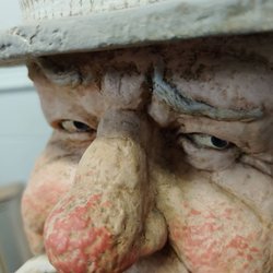 Fur Fins & Feathers - W.C. Fields figure.