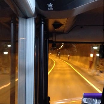 Heathrow Airport - On the bus in the tunnel to Terminal 5 - Airports Near Me - Hounslow, XGL Heathrow Airport - On the bus in the tunnel to Terminal 5 - Airports Near Me - Hounslow, XGL
