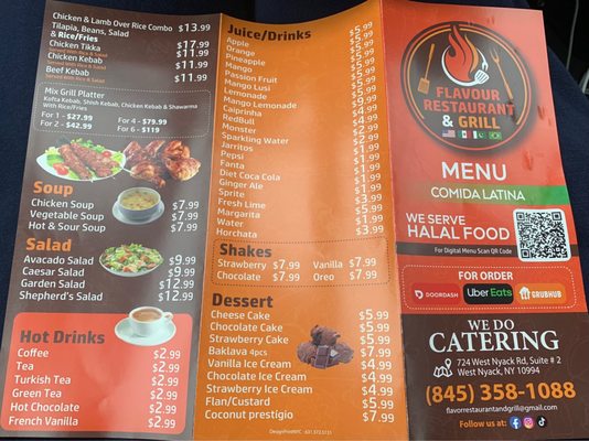 Menu photo 2 Flavour Restaurant & Grill West Nyack, NY Menu photo 2 Flavour Restaurant & Grill West Nyack, NY