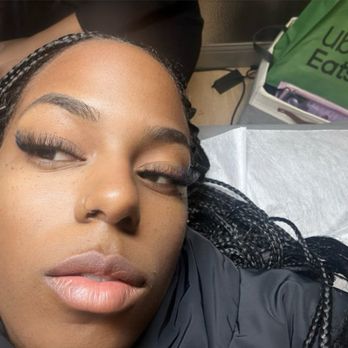 The Lash Lounge - Volume set up close - Eyelash Service Near Me - Los Angeles, California