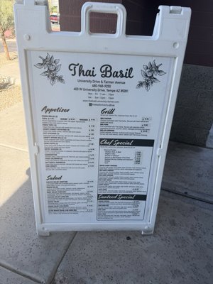 Menu photo 1 Thai Basil Tempe, AZ
