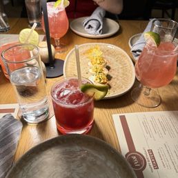 Blackberry Margarita, strawberry margarita, C & C Mule, Non-Alcoholic Mule, Deviled Eggs Blackberry Margarita, strawberry margarita, C & C Mule, Non-Alcoholic Mule, Deviled Eggs