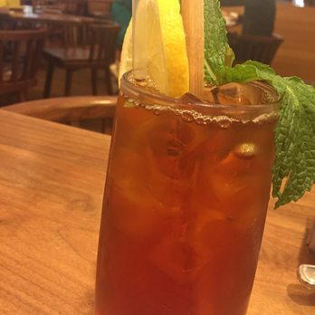 Sway - Iced tea with fresh mint, lemon and sugar cane. - Southern Near Me - Atlanta, Georgia Sway - Iced tea with fresh mint, lemon and sugar cane. - Southern Near Me - Atlanta, Georgia