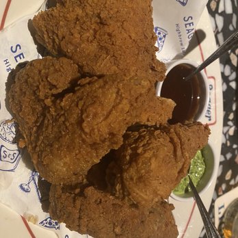 Seager & Sons - Half bird fried chicken - Pizza Near Me - Plano, Texas