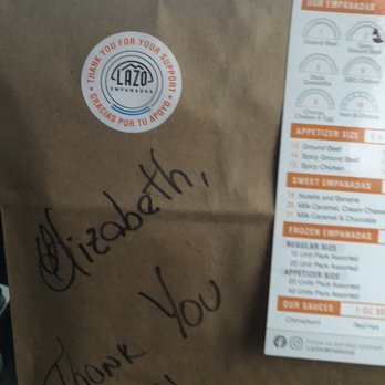 Lazo Empanadas - My to go order, made with love - Empanadas Near Me - Edgewater, Colorado