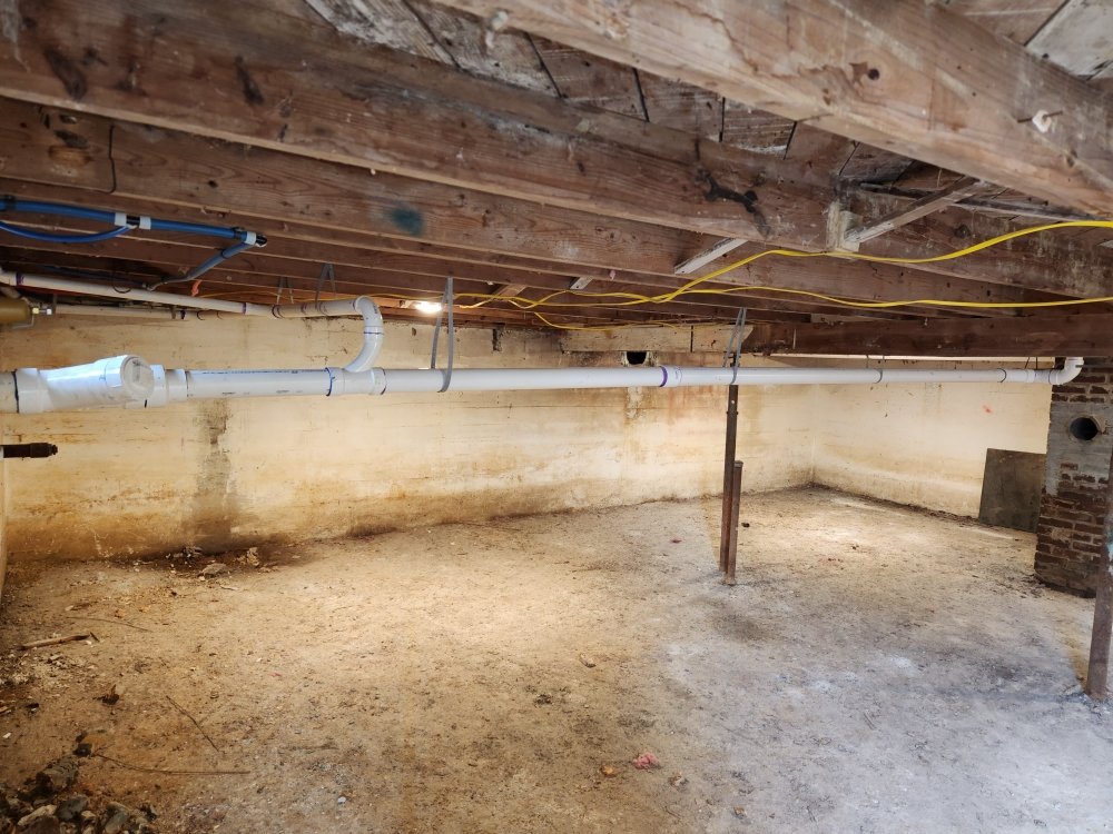 Slide of New Age Piping and Renovations