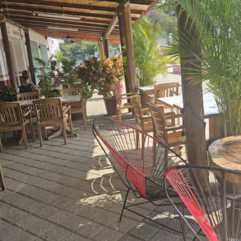 Serenas Beach - Patio seating. Great ocean view from here. - Restaurants Near Me Serenas Beach - Patio seating. Great ocean view from here. - Restaurants Near Me