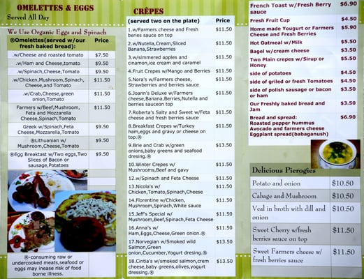 Menu photo 8 Around the World Cafe Bakery Indialantic, FL
