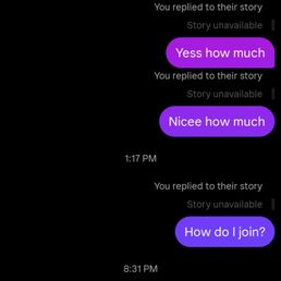 They ignored my messages for no reason.