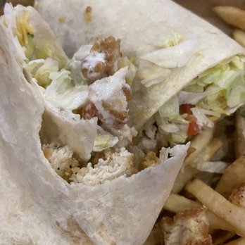 Buffalo Wild Wings - Chicken ranch wrap.... This was a 45 min prepare!!! With no ranch - Chicken Wings Near Me - Farmington, New Mexico