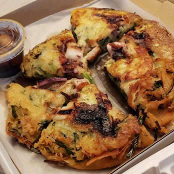 O'Kims - Seafood Pancake, October special - Korean Near Me - Honolulu, Hawaii O'Kims - Seafood Pancake, October special - Korean Near Me - Honolulu, Hawaii