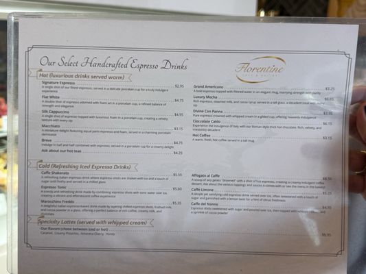 Menu photo 7 Florentine Cafe Las Vegas, NV Menu photo 7 Florentine Cafe Las Vegas, NV
