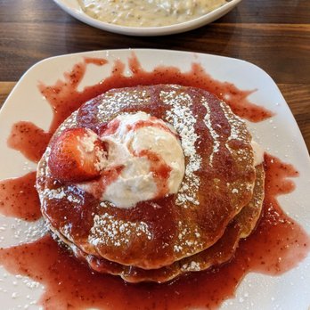 The Buttered Biscuit - Springdale - Strawberry cheesecake pancakes - Breakfast & Brunch Near Me - Springdale, Arkansas The Buttered Biscuit - Springdale - Strawberry cheesecake pancakes - Breakfast & Brunch Near Me - Springdale, Arkansas