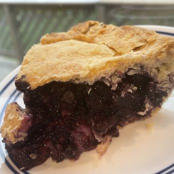 Beech Hill Farm - Slice of Blueberry Pie - Farmers Market Near Me - Mt Desert, Maine