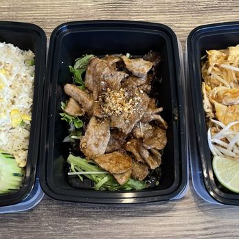 Skye Thai Grab n Go - Crab fried rice, garlic pepper beef, chicken pad Thai - Thai Near Me - Las Vegas, Nevada Skye Thai Grab n Go - Crab fried rice, garlic pepper beef, chicken pad Thai - Thai Near Me - Las Vegas, Nevada