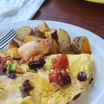 Sunrise On 39th - Lobster omelet with potatoes, side of bacon - Breakfast & Brunch Near Me - Kansas City, Missouri