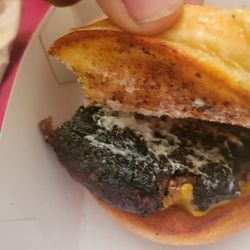 Burnt patty