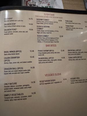 Menu photo 5 Wo Sushi Fusion Montgomery, TX Menu photo 5 Wo Sushi Fusion Montgomery, TX