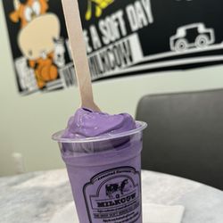 Milkcow - Ube soft serve