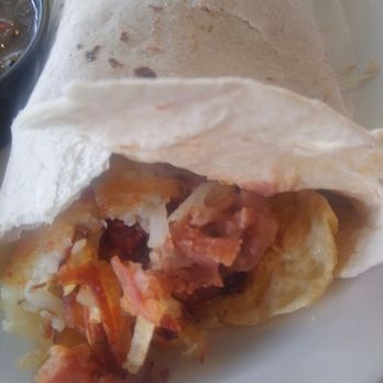Casa De Benavidez - Chicharron breakfast burrito - Mexican Near Me - Albuquerque, New Mexico