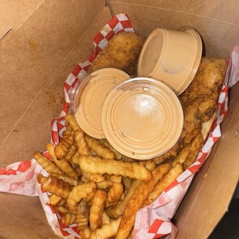 Hawaiian Hot Chicken - 2 Tenders Fries - Chicken Shop Near Me - Northridge, California Hawaiian Hot Chicken - 2 Tenders Fries - Chicken Shop Near Me - Northridge, California