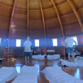 Integratron - Inside. Beds where you lay facing the walls - Landmarks & Historical Buildings Near Me - Landers, California Integratron - Inside. Beds where you lay facing the walls - Landmarks & Historical Buildings Near Me - Landers, California