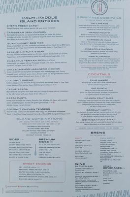 Menu photo 6 Palm & Paddle Grille Springfield, MO
