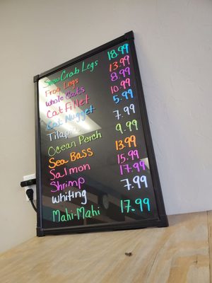 Menu photo 2 Bob's Fish & Seafood Oklahoma City, OK