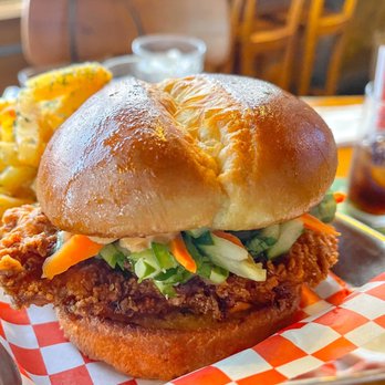 Gold Feather - The BUN MI Sandwich - Beer Bar Near Me - San Antonio, Texas