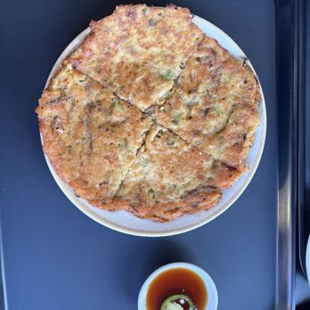 Sambong Korean Restaurant - Mung bean pancake $8 total including tax (no tipping!) - Korean Near Me - Troy, Michigan Sambong Korean Restaurant - Mung bean pancake $8 total including tax (no tipping!) - Korean Near Me - Troy, Michigan
