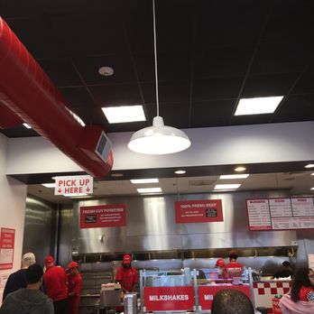 Five Guys - Inside view - Burgers Near Me - South Plainfield, New Jersey Five Guys - Inside view - Burgers Near Me - South Plainfield, New Jersey