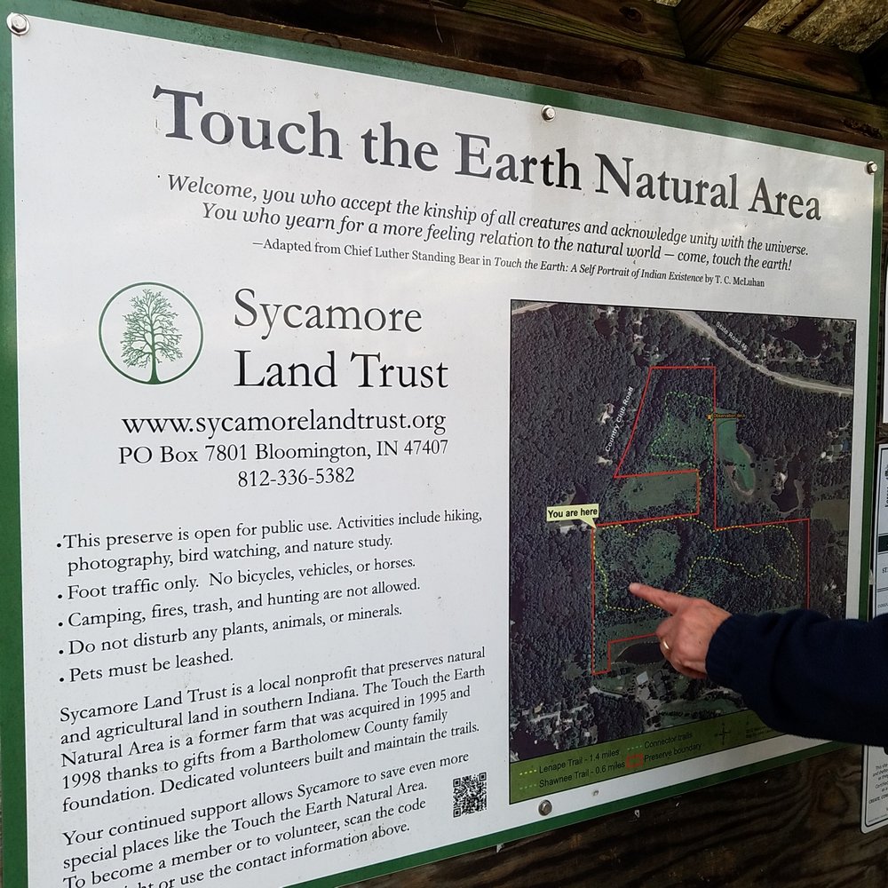 Touch the Earth Natural Area - about the Sycamore Land Trust - Parks Near Me - Columbus, Indiana Touch the Earth Natural Area - about the Sycamore Land Trust - Parks Near Me - Columbus, Indiana