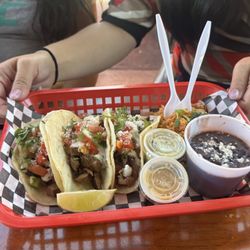 Texicano - Carne Asada HUGE Tacos Locos