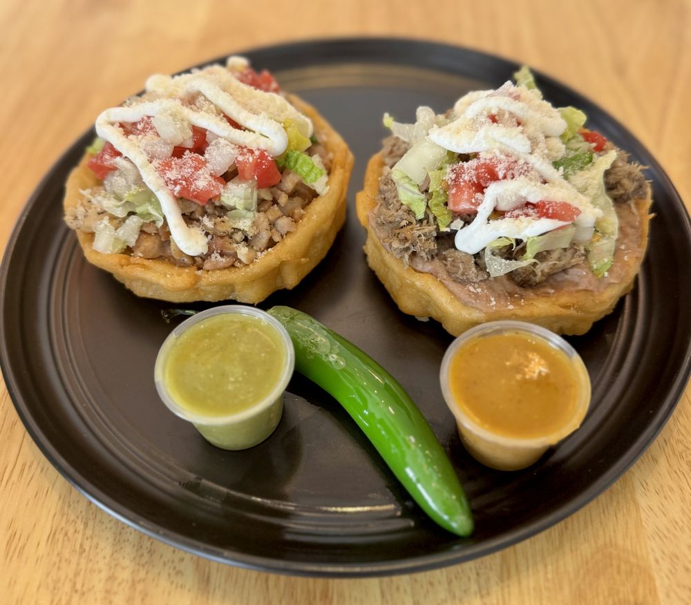 Food from Plazita Mexico Tacos