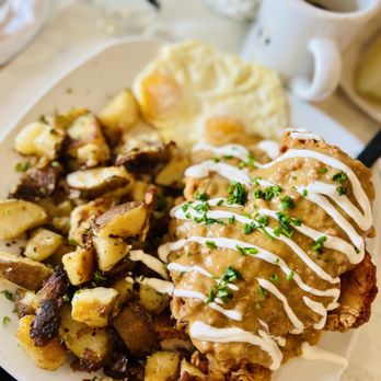 SYRUP - St Charles - Chicken Fried Chicken with Eggs yummm - Breakfast & Brunch Near Me - St. Charles, Illinois SYRUP - St Charles - Chicken Fried Chicken with Eggs yummm - Breakfast & Brunch Near Me - St. Charles, Illinois