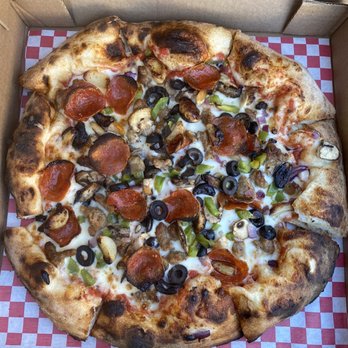 The Exchange Pizza Depot - Combo veggie pizza just added extra veggies so delicious seriously got to try this yummy pizza place - Pizza Near Me - Monroe, North Carolina