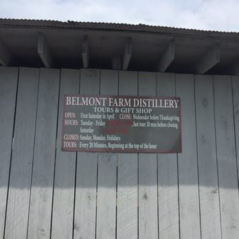 Belmont Farm Distillery - Distilleries Near Me - Culpeper, Virginia