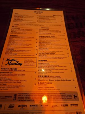 Menu photo 3 Kush Wynwood Miami, FL