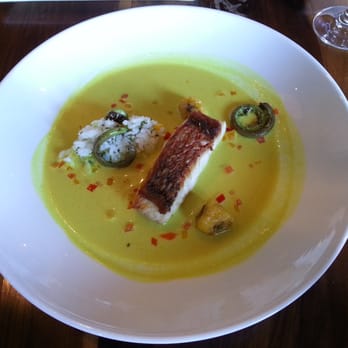 Morimoto Napa - Thai Curry Alaskan Halibut - Japanese Near Me - Napa, California