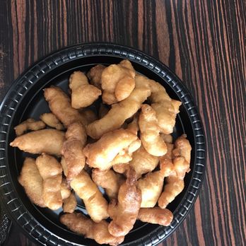Oriental House - Sweet and Sour Pork, comes with the sauce on the side, which was great for me since I was traveling! good portion and hot! - Chinese Near Me - Yuma, Arizona