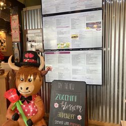 The Classy Cow Food Joint - Menu