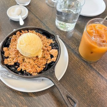 Bayberry Garden - Blueberry cobbler - New American Near Me - Providence, Rhode Island Bayberry Garden - Blueberry cobbler - New American Near Me - Providence, Rhode Island