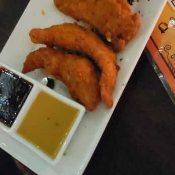 The Three Monkeys - Potato Crusted Chicken Tenders - Sports Bars Near Me - New York, New York