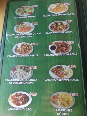 Menu photo 6 El Memin Mazatlán, SIN