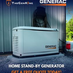 Alpha Electrical Contractor - Clean install, powerful results. Ask us how to protect your home 24/7 with a generator you can trust.