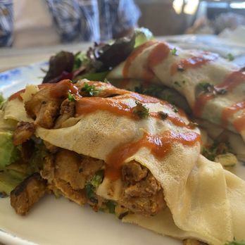 Chez Maryse - Crepe LA Basque (chicken Pesto Crepe) - Bakeries Near Me - Fresno, California Chez Maryse - Crepe LA Basque (chicken Pesto Crepe) - Bakeries Near Me - Fresno, California